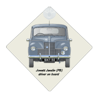 Jowett Javelin (PB) 1947-50 Car Window Hanging Sign